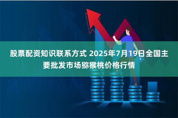 股票配资知识联系方式 2025年7月19日全国主要批发市场猕猴桃价格行情